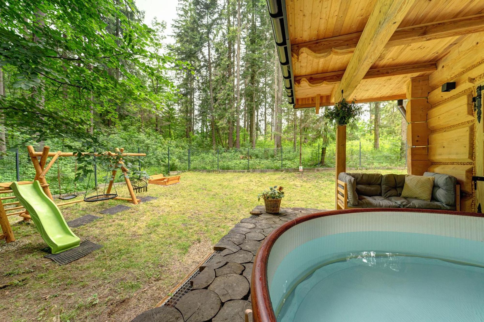 Chata Pod Nosalem - Domek Z Jacuzzi Z Bala W Zakopanym Zakopane Bagian luar foto